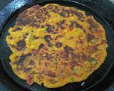 A picture of step 12 of Tofu Tomato Omelette (Savoury Tofu Tomato Pancake).