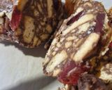 A picture of step 9 of Chocolate Biscuit Salami "Sweet Brunette".