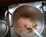 A picture of step 4 of Corn Broken Wheat Pulao.