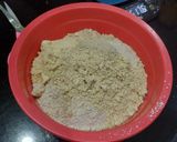 Foto langkah ke 3 dari resep Anabolic Oat Crusted Pandan Mooncake |High Protein, Low Calorie, Sugar & Gluten Free.