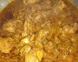 A picture of step 5 of Lahori chicken karae.