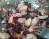 A picture of step 2 of Mix salsa sweet potato salad.