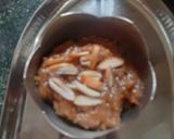A picture of step 7 of Amaranth water chestnut flour halwa.
