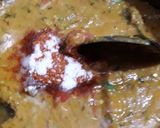A picture of step 2 of Fry daal.