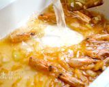 A picture of step 6 of Scrambled Eggs & Shrimp Over Rice.