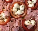 Foto del paso 3 de la receta Napolitana de jamón, queso y tomates