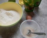 Foto langkah ke 1 dari resep Bomboloni Vla Creamy Matcha (Cuma Diaduk).