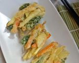 Foto langkah ke 3 dari resep Kakiage Vegetable Tempura ala rumahan.