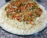 A picture of step 10 of Singaporean Rice.