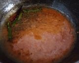 A picture of step 2 of Chana Rangeela.