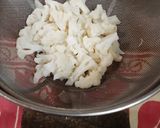 A picture of step 1 of Gobhi ke Burfi (Cauliflower Burfi).