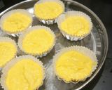 A picture of step 3 of Gujarati dhokla.