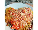 Foto langkah ke 5 dari resep Omelet Cinta.