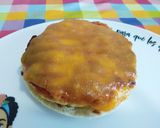 Foto del paso 3 de la receta: Hamburguesa de pollo con pimientos y jalapeños