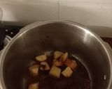 A picture of step 2 of Sweet potato sabji.
