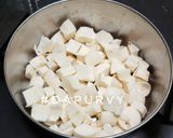 A picture of step 1 of Thai Cassava Porridge.