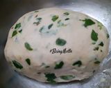 A picture of step 1 of Methi Lachha Paratha.