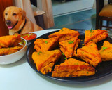 स्टफ्ड ब्रेड पकौड़ा (stuff bread pakoda recipe in Hindi) रेसिपी चरण 5 फोटो