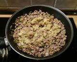 Foto del paso 6 de la receta Berenjenas al horno rellenas de carne