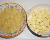 Foto del paso 1 de la receta: QUEQUE DE MANZANA, PLÁTANO Y COCO