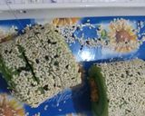 Foto langkah ke 7 dari resep (222) Mochi Gulung Pandan.