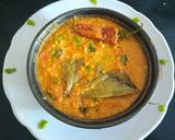 A picture of step 7 of Bengali style special bhoger khichdi for Durga Puja.