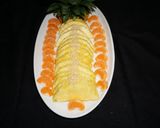 Foto del paso 4 de la receta: Plato de piña con semillas de sésamo y mandarinas