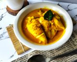 Foto langkah ke 6 dari resep Gulai Cumi Bunting Isi Tahu.