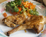 Foto del paso 4 de la receta: Conejo con hierbas provenzales con zumo de mandarina