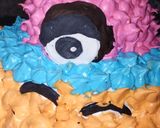 Foto del paso 8 de la receta: Torta monstruitos!! Para Isabella y Bianca!! Feliz día de la niñez!!❤️❤️❤️