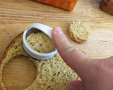 Foto del paso 4 de la receta: Canapés veganos con hummus de beterraga