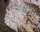 A picture of step 8 of Besan Gond Laddu.