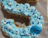 Foto del paso 3 de la receta: Mini torta de letra