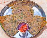 बेसन चीला (besan cheela recipe in Hindi) रेसिपी चरण 4 फोटो