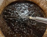 Foto langkah ke 3 dari resep Fudgy Brownies Hias Loyang 20 cm.