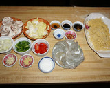 Foto del paso 1 de la receta: Lo mein noodles con salteado de camarones y vegetales