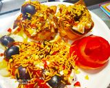 A picture of step 4 of Bread Katori Chaat.