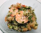 Foto langkah ke 2 dari resep Udang Pete Sambel Terong Ijo.