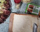 Gambar langkah 1 resipi Sandwich sushi telur puyuh rebus #iladila.