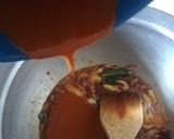 Gambar langkah 2 resipi Gulai Udang Campur Sayur.