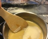 Hình bước làm 2 của món Bánh mousse sô cô la, cà phê & Trà Xanh..