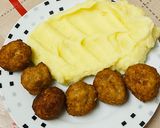 Pas rețetă Chifteluțe cu Piure și Sos marinat 2 fotografie
