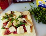 Foto langkah ke 2 dari resep Mozzarella Sandwich.