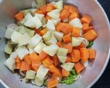 મિક્સ વેજીટેબલ સબ્જી(Mix Vegetable Sabji Recipe In Gujarati) રેસીપી સ્ટેપ2ફોટો