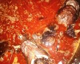 A picture of step 4 of Palm oil rice native jollof rice.