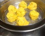 A picture of step 3 of Steamed Batata vada Chat.