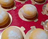 Foto langkah ke 20 dari resep Bomboloni Labu Kuning (Donat bomboloni Labu Kuning).