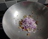 A picture of step 7 of Palak paneer.