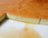 Hình bước làm 3 của món Kem flan lá dứa siêu to bự