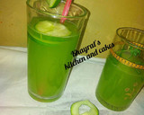 A picture of step 1 of Cucumber lemonade🍹.